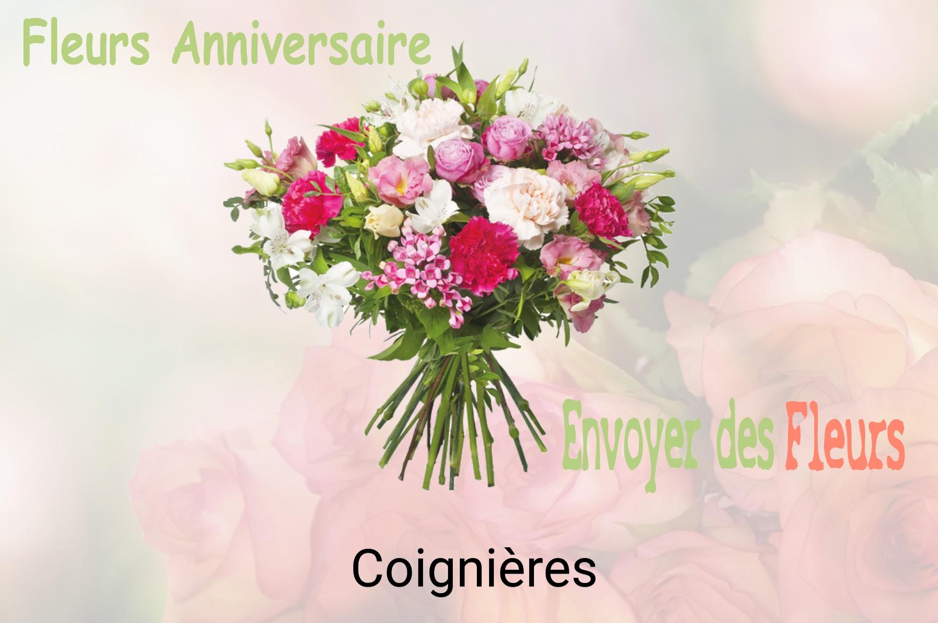 Bouquet de fleurs d’anniversaire livré à Coignières